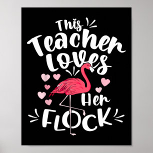 Poster Istant Diretor ama Seu Professor Flamingo De Bloqu