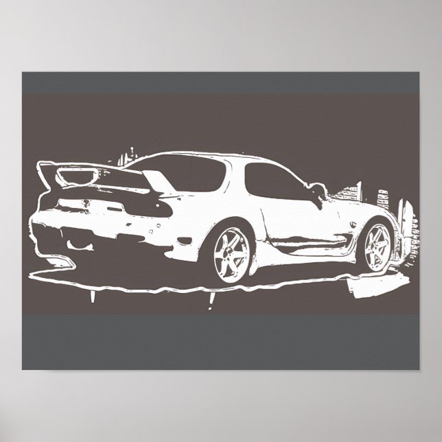 Poster Isto é RX7 (Frente)