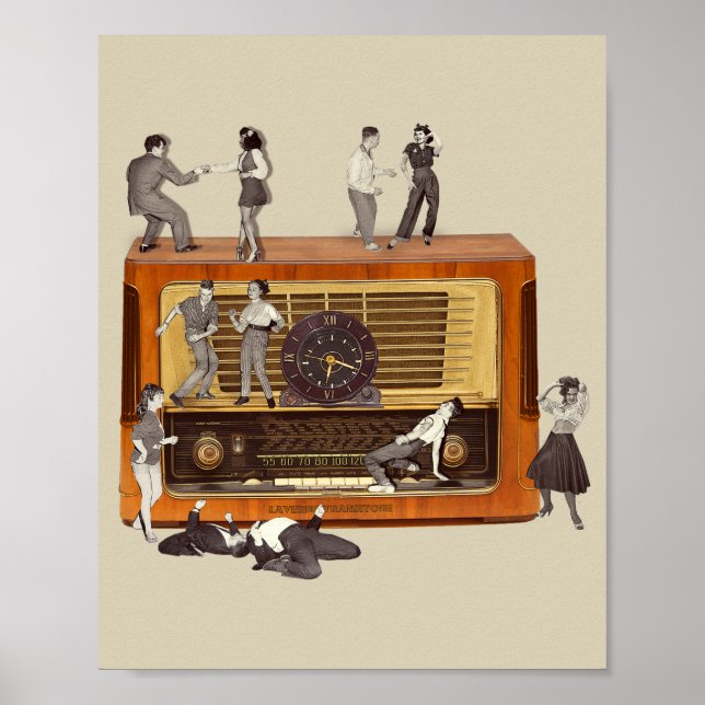 Poster It is only Rock & Roll (Frente)