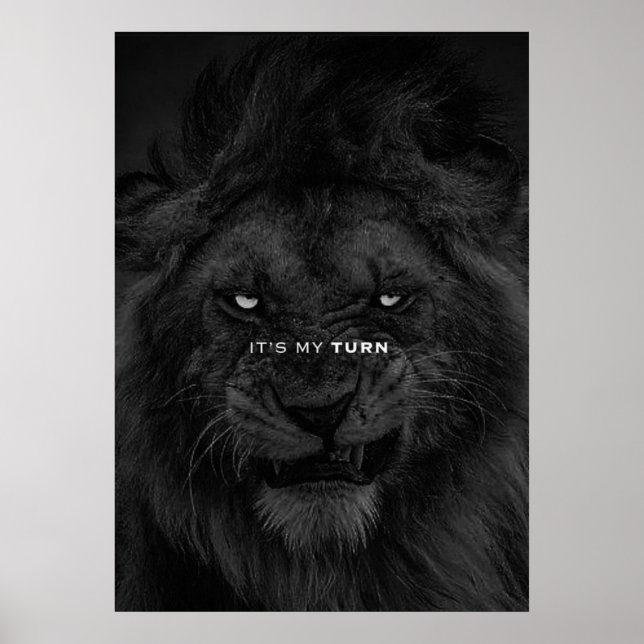 Poster It’s My Turn – The Rise of the Alpha (Frente)