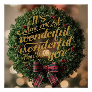 Pôster “It’s the most wonderful time of the year” Poster