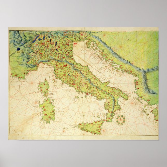 Pôster Itália (Frente)