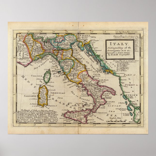 Pôster Itália 5 (Frente)