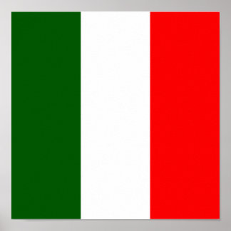 Poster Itália Bandeira País Italiano País Terra natal