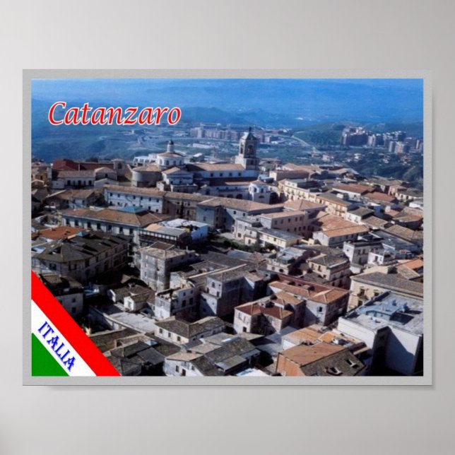 Poster Itália - Calábria - Catanzaro - (Frente)