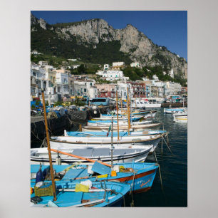 Pôster ITÁLIA, Campânia, (Baía de Nápoles), CAPRI:Mar