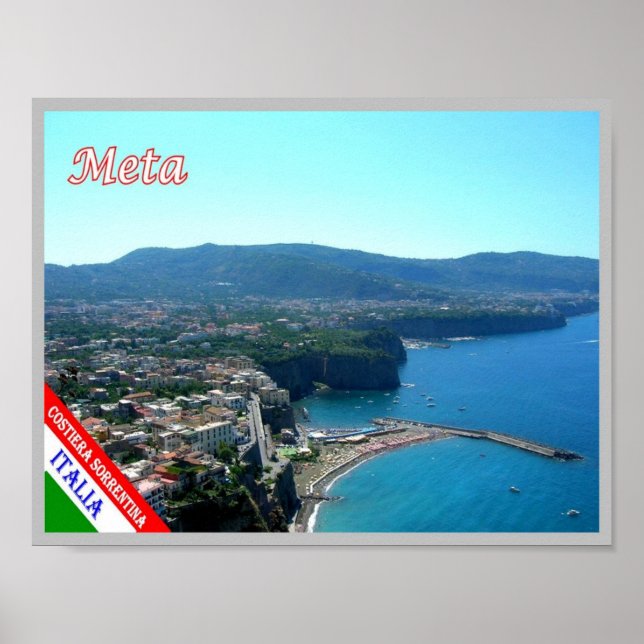 Poster Itália - Campânia - Costa Amalfi - (Frente)