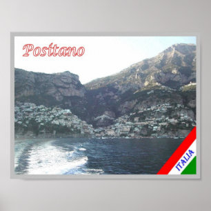 Poster Itália - Campânia - Costa Amalfi - Positano -