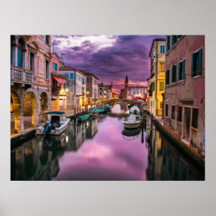 Poster Itália - Canal de Veneza