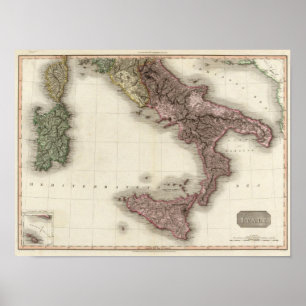 Pôster Italia do sul