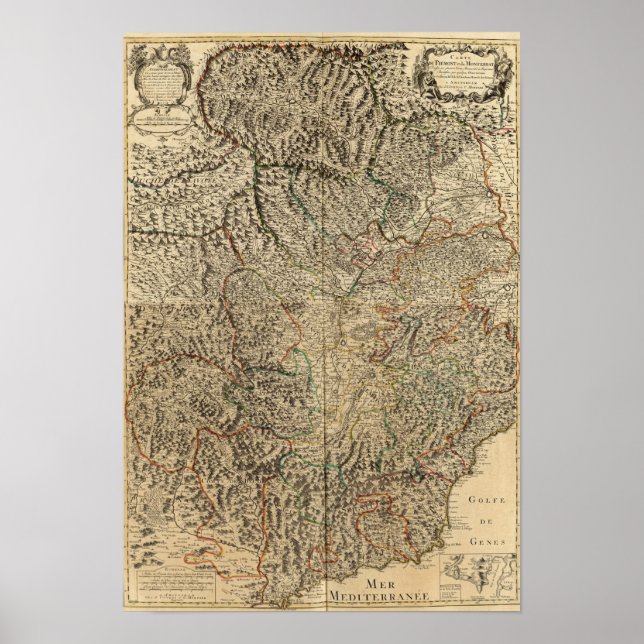 Poster Itália e França (Frente)