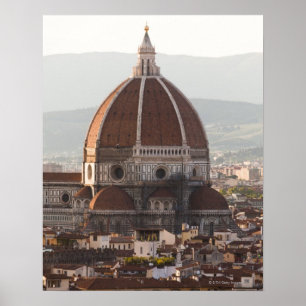 Pôster Italia, Florença, abóbada da catedral do domo