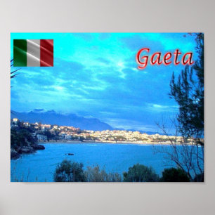 Poster Itália - Lácio - Gaeta -