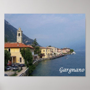 Poster Itália - Lago Garda - Gargnano -