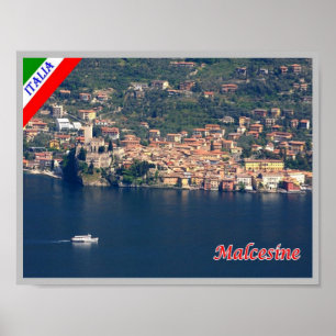 Poster Itália - Lago Garda - Malcesine -