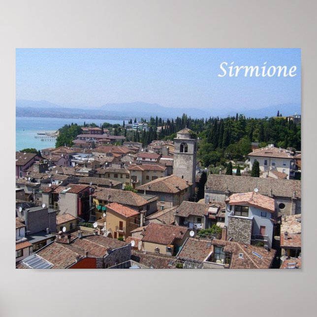 Poster Itália - Lago Garda - Sirmione - (Frente)