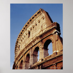 Poster Italia, Lazio, Roma, o Colosseum no por do sol
