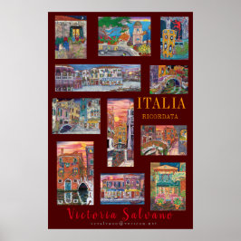 Poster Itália Lembrou (ITALIA RICORDATA)