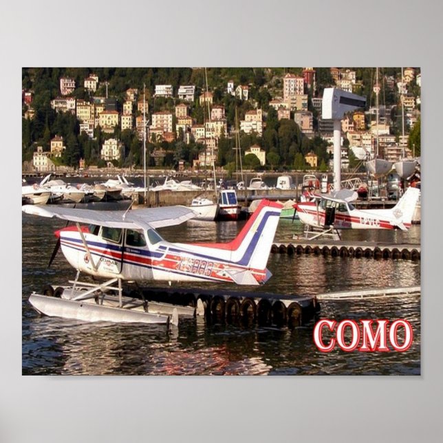 Poster Itália - Lombardia - Como - (Frente)
