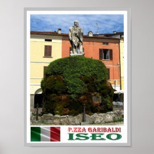 Poster Itália - Lombardia - Iseo -