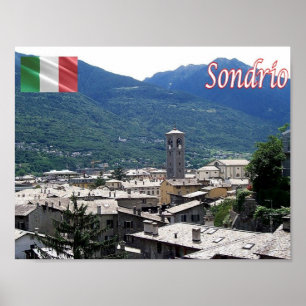 Poster Itália - Lombardia - Sondrio -