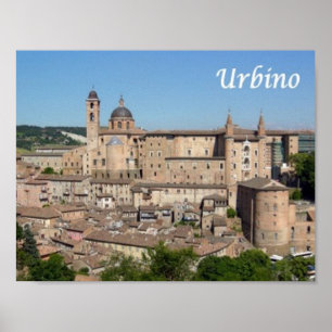 Poster Itália - Marches - Urbino -