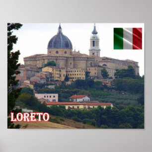 Poster Itália - Os Marches - Loreto -