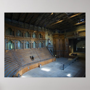Poster Itália, Parma, Teatro Farnese