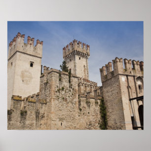 Pôster Itália, Província de Bréscia, Sirmione. Castello 2