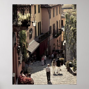 Pôster Itália, Província De Como, Bellagio. Salita 2