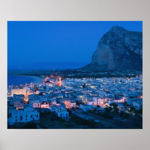 Pôster Itália, Sicília, SAN VITO LO CAPO, Resort Town