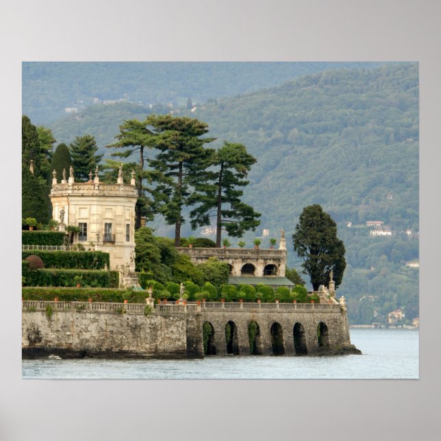 Pôster Itália, Stresa, Lago Maggiore, Isola Bella 2 (Frente)
