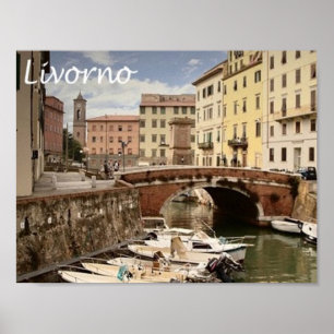 Poster Itália - Toscana - Livorno -