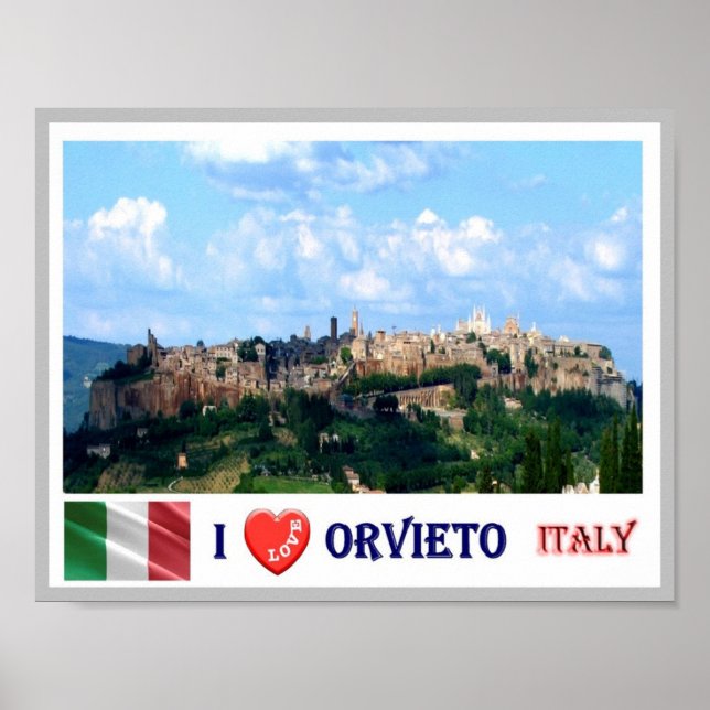 Poster Itália - Toscana - Orvieto (Frente)