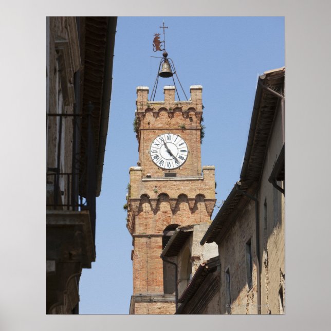 Poster Itália. Toscana. Pienza. 2 (Frente)