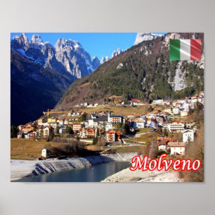 Poster Itália - Trentino Alto Adige Südtirol - Molveno