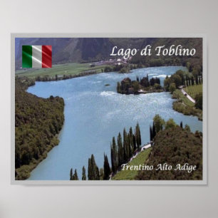Poster Itália - Trentino Alto Adige Südtirol - Toblino -