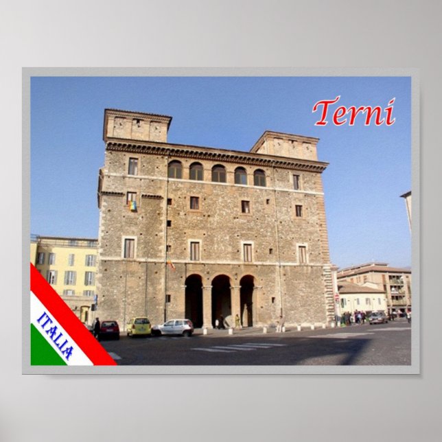 Poster Itália - Úmbria - Terni - (Frente)