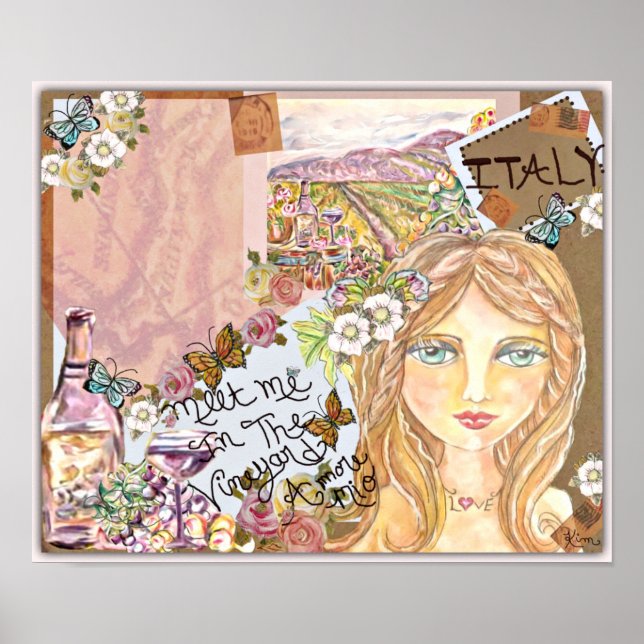 Poster ~Itália Vineyard Fantasy ~ (Frente)