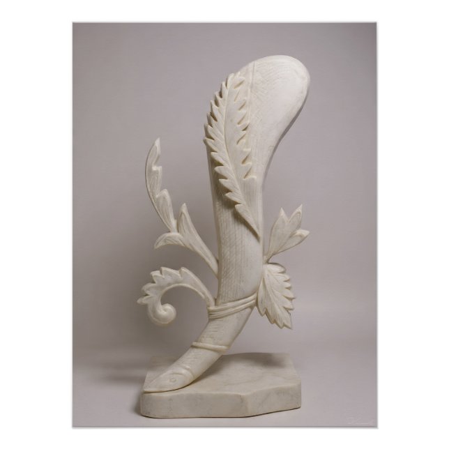 Pôster Italian Playing Cards - Ace of Clubs (Frente)