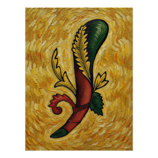 Pôster Italian Playing Cards - Ace of Clubs, Scopa