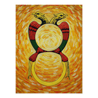 Pôster Italian Playing Cards - Ace of Coins