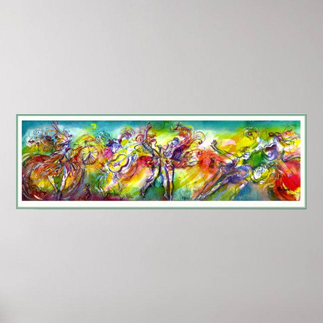 Pôster ITALIANO CARNIVAL / Dança,Música,Teatro (Frente)