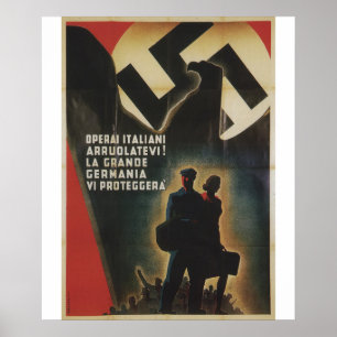Poster italiano da propaganda