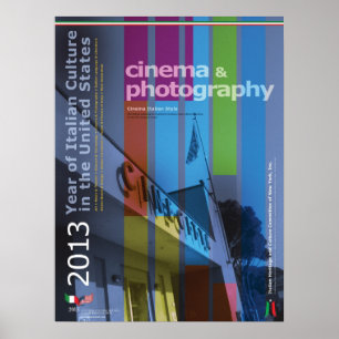 Poster italiano do cinema