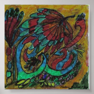 Pôster italiano Peacock NJoy