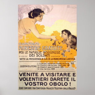 Poster italiano Vintage 1917