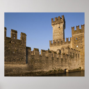 Pôster Italy, Brescia Province, Sirmione. Castello