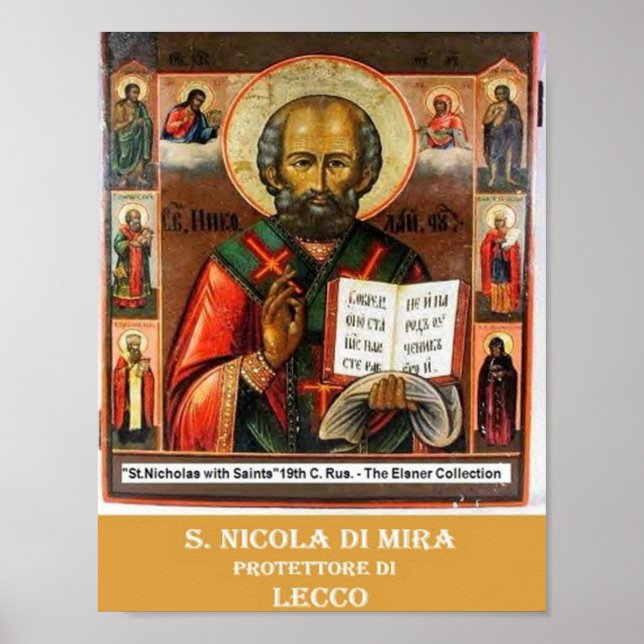 Poster Italy - Lombardy - San Nicola di Mira - (Frente)