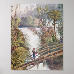Poster Itamaraty Waterfall in the Serra da Estrela
